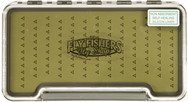 The Fly Fishers Silicone Slim Fly Box Logo The Fly Fishers Silicone Slim Fly Box Logo